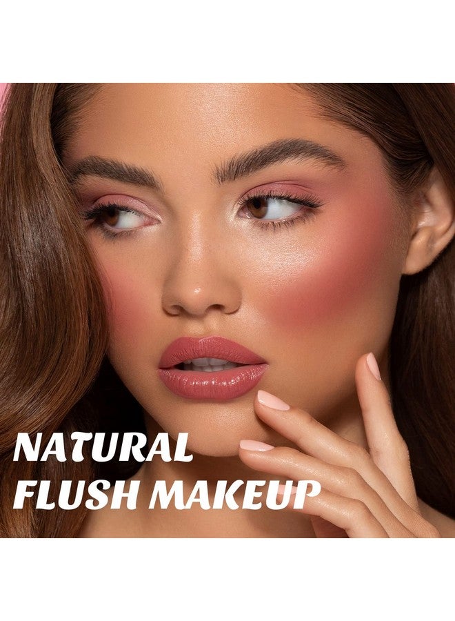 Cream Blush Stick, Multi Face Blush For Cheek, Lip And Eye, Pigmented Matte Finish For Natural Flush Color, Buildable And Lightweight