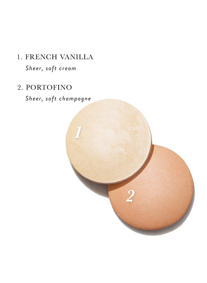 Baked Original Low Glow Illuminating Highlighter Duo, French Vanilla;Portofino