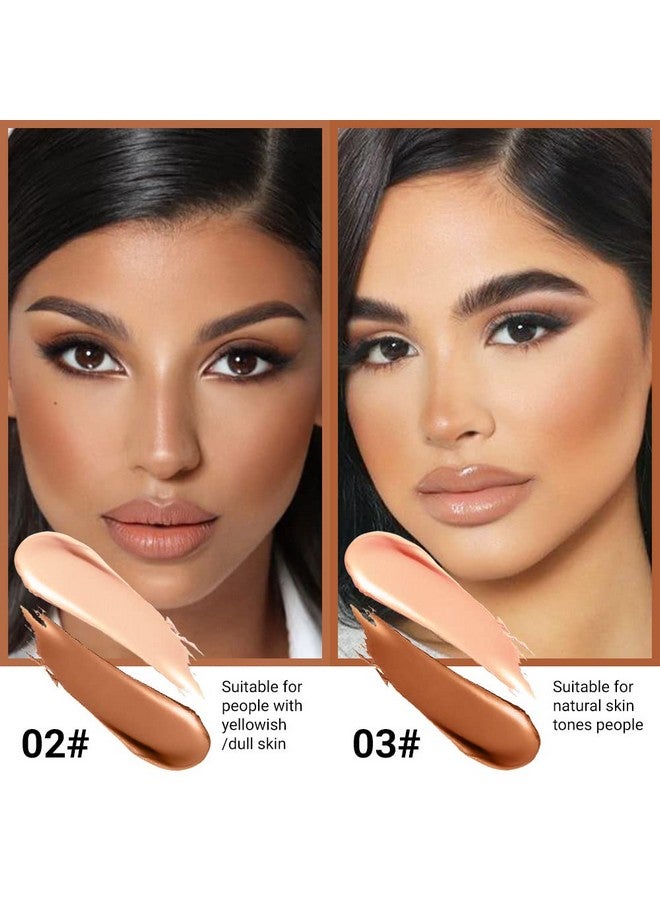 4 Colors Contour Stick Makeup Contour Kit Set Beginner Cream Contour Concealer Palette Bronzer Foundation Stick Highlighter Makeup Contornos Corrector De Maquillaje Profesional Para Mujer 02+03