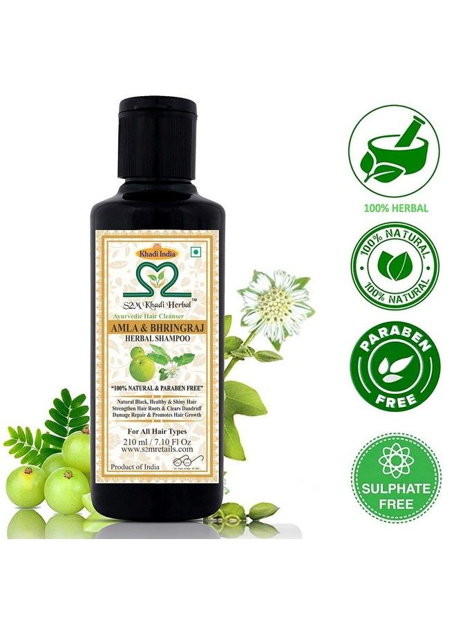 Ayurvedic Amla Bhringraj Shampoo 210 Ml (Pack Of 2)