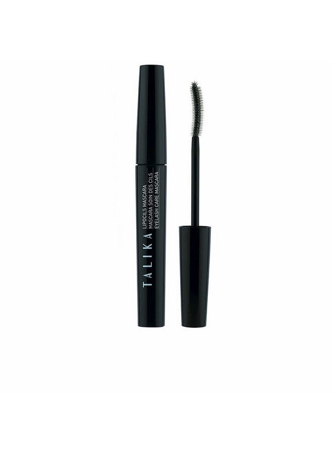 Lipocils Water Resistant Mascara Black Nonsmudge Formula, Natural Lash Enhancement, Quick Definition, Improved Lashes In 14 Days, Volumizing, Strengthening, Curling, Darkens Over Time