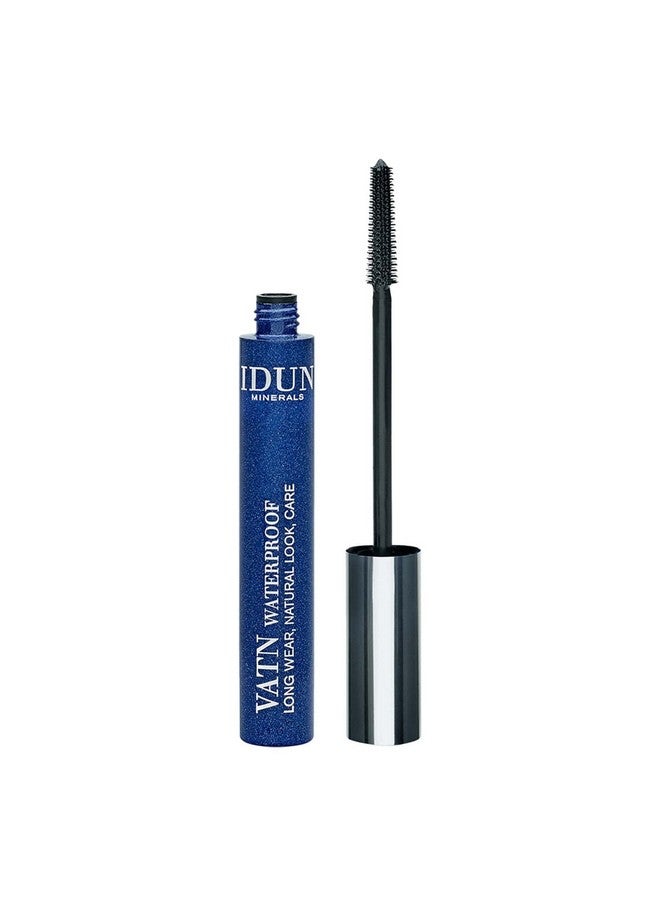 Vatn Waterproof Mascara Volumizing, Waterproof Mascara Designed To Resist High Liquid Temperatures Lashhydrating Mineral Formula Vegan And Cruelty Free 003 Black 0.34 Oz