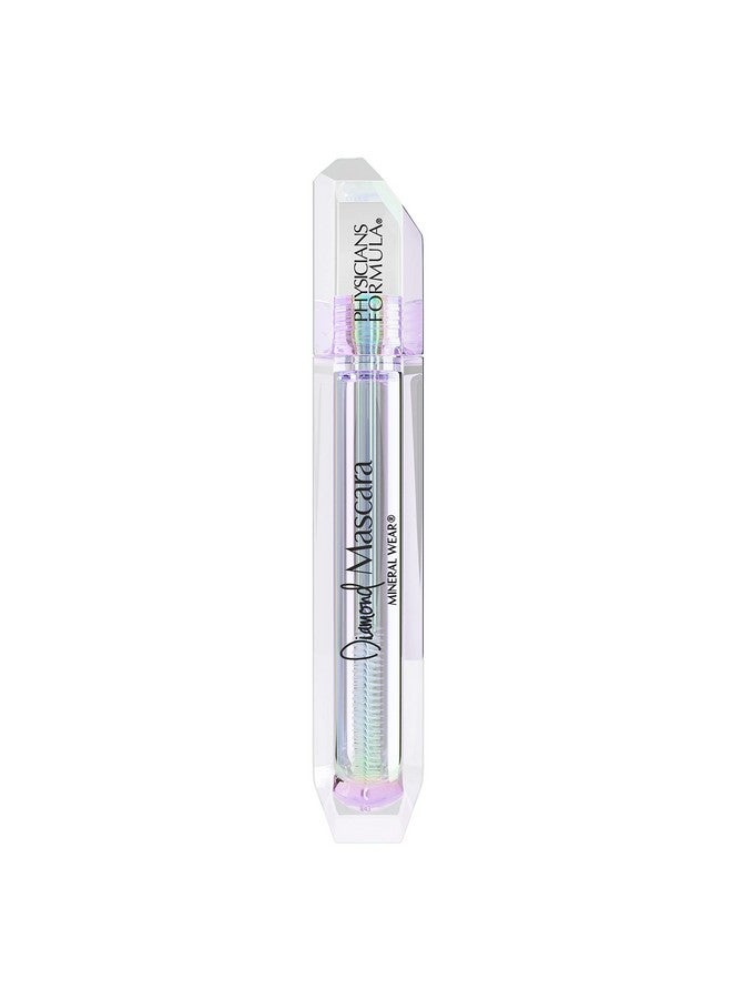 Mineral Wear Diamond Mascara Clear Diamond, Dermatologist Tested, Opthahlamologist Approved, Sensitive Eyes