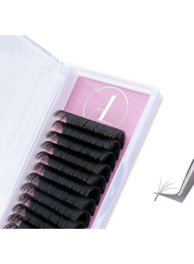 Eyelash Extension Super Easy Fan Volume Lash Extensions 0.05Mm D Curl 1520Mm Mixed Tray Rapid Blooming Volume Lashes Self Fanning Lash Extension Supplies