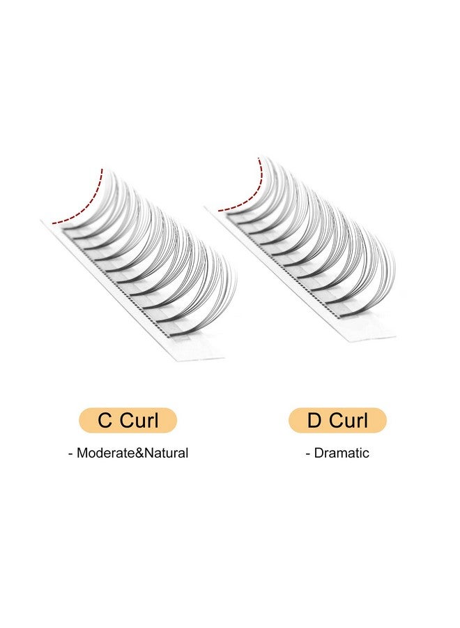 Volume Lash Extensions 8D 0.07Mm C Curl 14Mm Short Stem Premade Fans Soft;Optinal 3D;4D;5D;6D;7D;8D 0.07;0.10Mm C;D 820Mm Mix916Mm 1215Mm 815Mm;(8D 0.07C 14Mm)