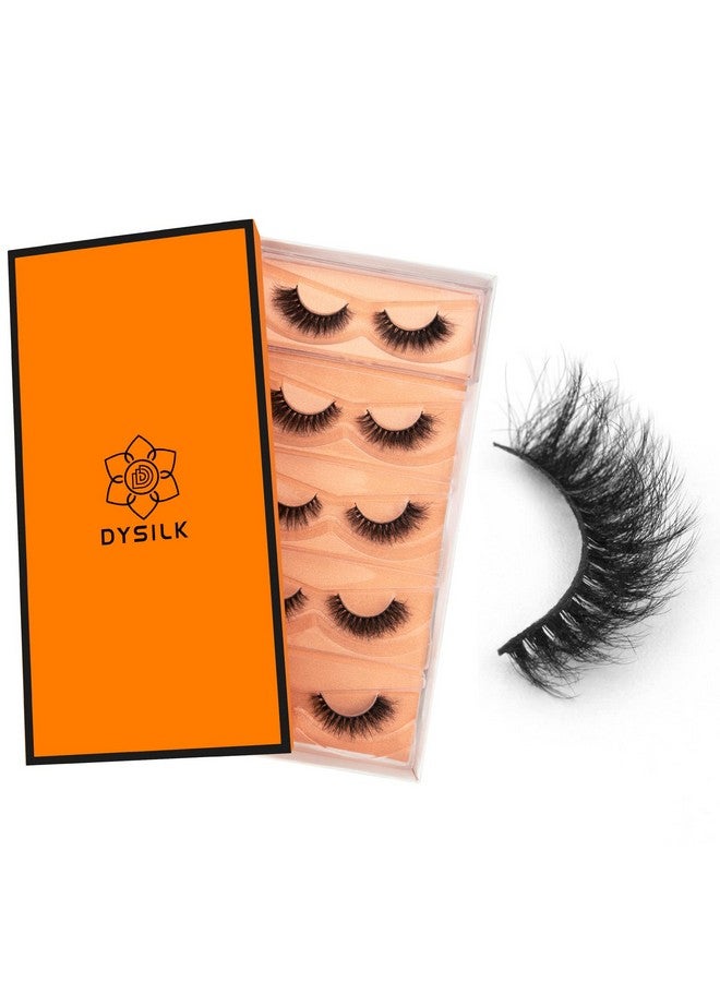 Wispy Lashes False Eyelashes Cat Eye Lashes 5 Pairs 6D Lash Extension Kit Fluffy Lashes Fake Eyelashes Natural False Lashes Reusable Mink Lashes ; Cateye 815Mm