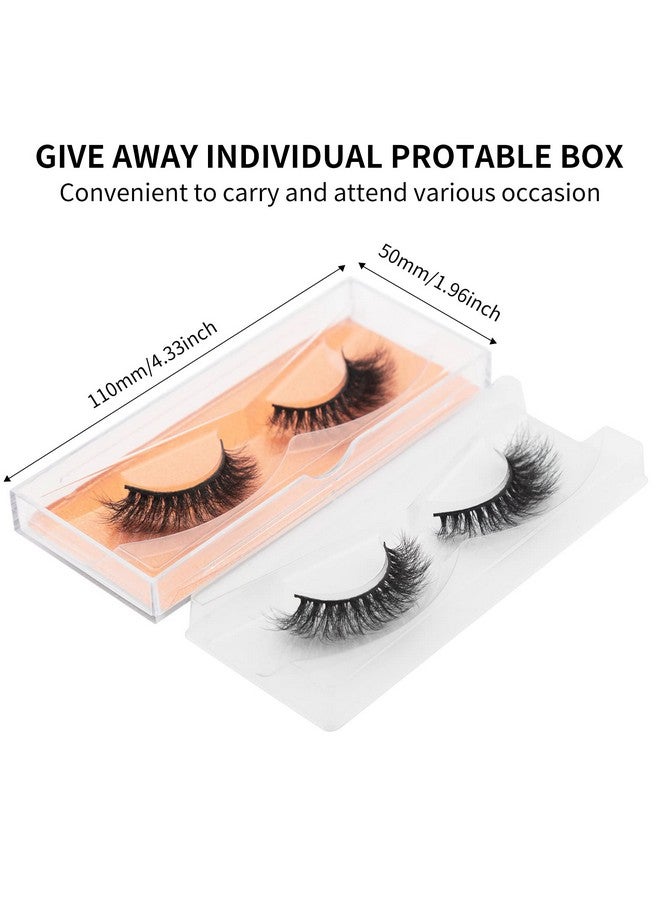 Wispy Lashes False Eyelashes Cat Eye Lashes 5 Pairs 6D Lash Extension Kit Fluffy Lashes Fake Eyelashes Natural False Lashes Reusable Mink Lashes ; Cateye 815Mm