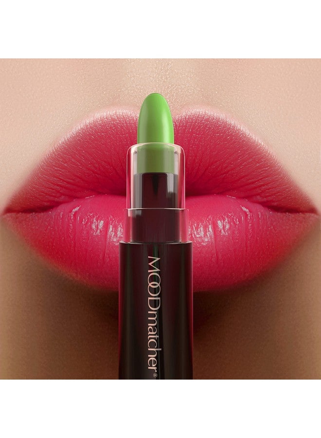 Original Color Changing Lipstick 12 Hours Longlasting, Moisturizing, Smudgeproof, Easy To Apply Creamy Lipstick, Glamorous Personalized Color, Premium Quality Made In Usa (Green)