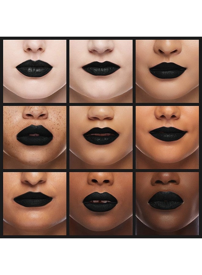 2Pcs Black Matte Lip Liner And Lipstick Makeup Set, Black Lip Stain And Lip Liner Long Lasting Waterproof Set Dark Lipstick&Lip Liner Make Up Lipstick Matte With Lip Liner Kit (19)