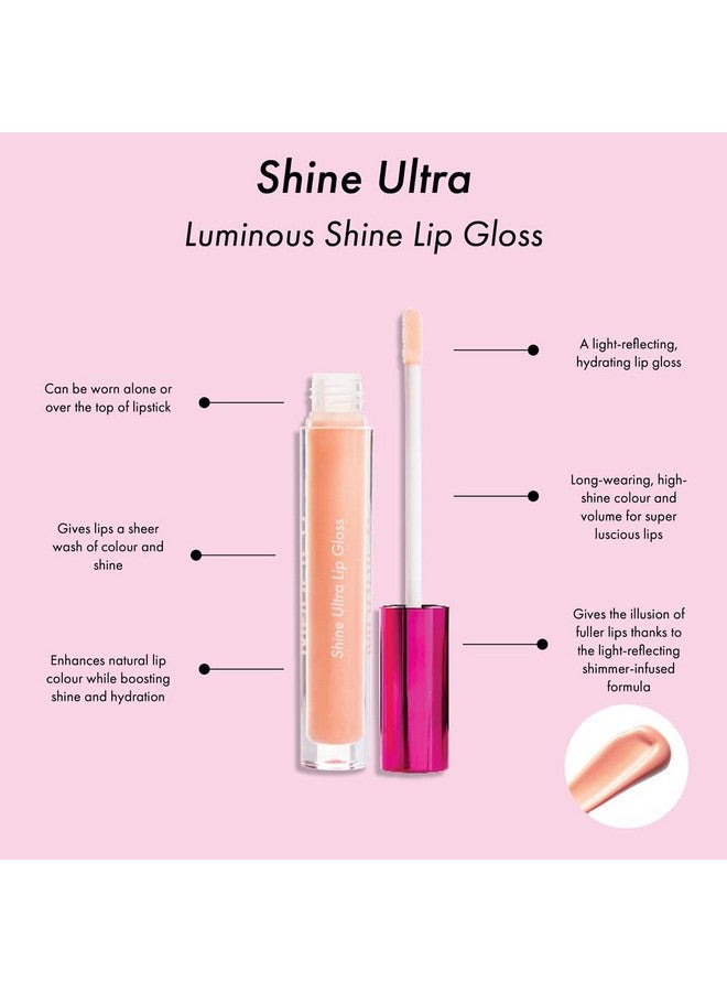 Shine Ultra Lip Gloss Shimmerinfused Formula Lightreflecting And Hydrating Longwear, Highshine Color And Volume For Super Luscious Lips In Seconds Transparent 0.17 Oz