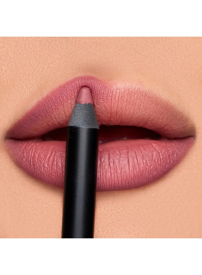 Dark Pink Lip Liner Pencil For Women Buff