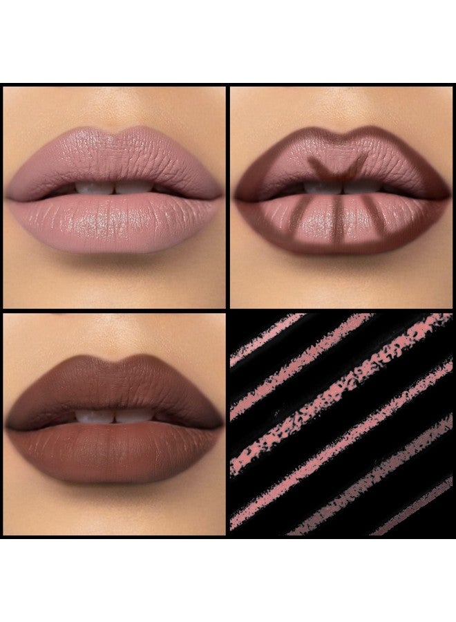 Not Your Sweetheart Lip Liner, Duohead Lip Liner Pencil With Brush, Ultra Fine Lip Pencil, Waterproof, Smooth, Define, Shape & Fill Lips, 05 Not Today