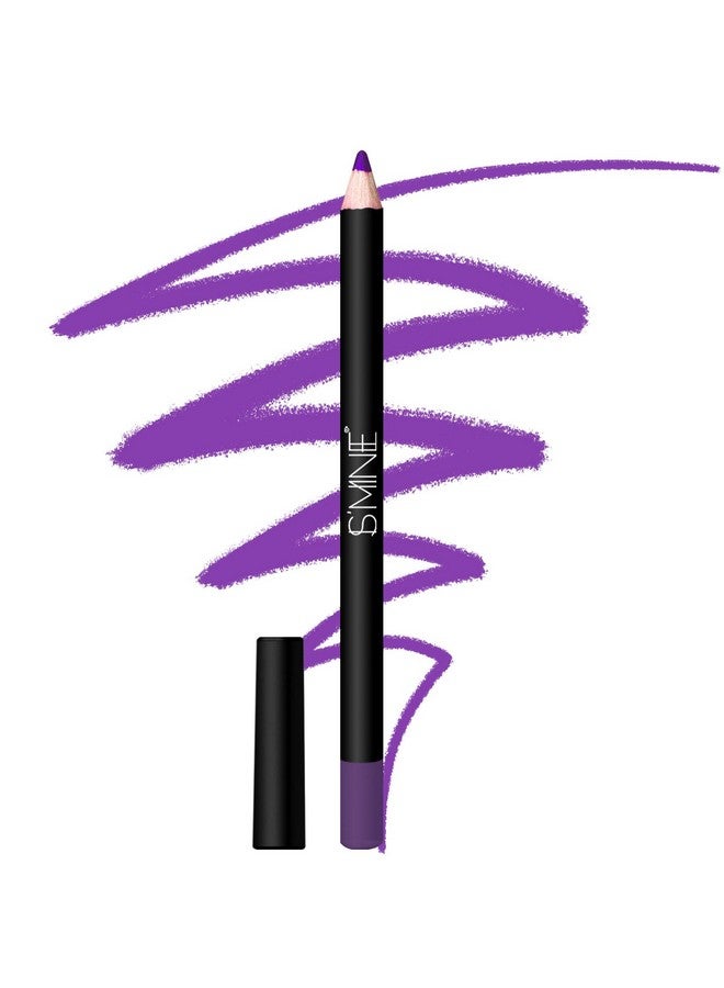 Ismine One Purple Lip Liner, Professional Matte Lip Pencil Waterproof Long Lasting Smooth Natural Lip Liner (21)