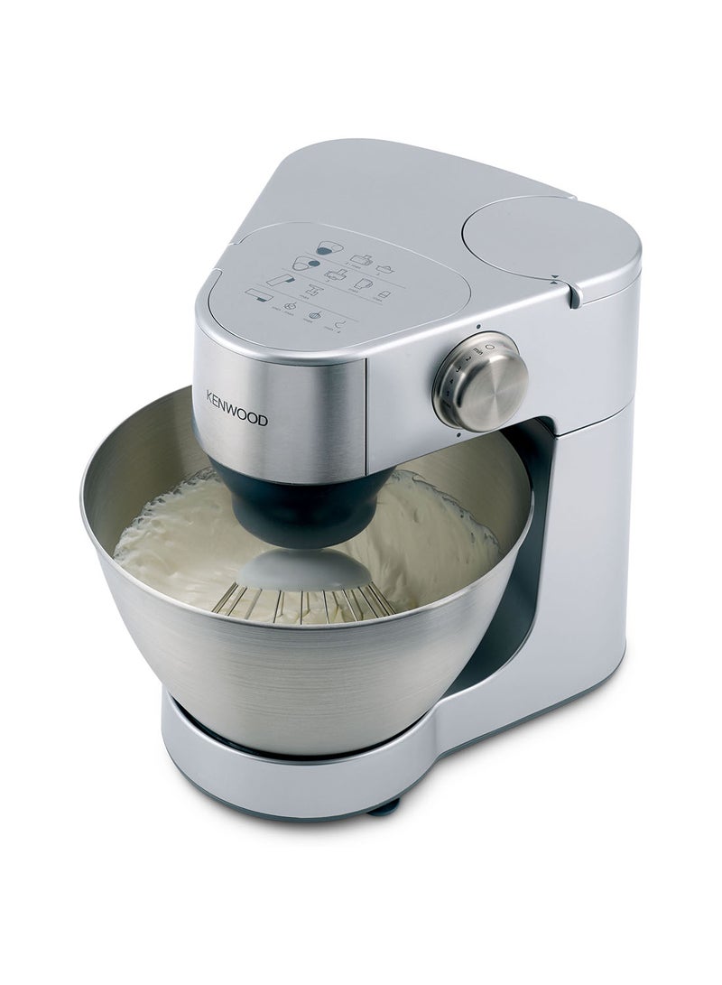 Kenwood Stand Mixer Kitchen Machine Prospero  With  Stainless Steel Bowl, K-Beater, Whisk, Dough Hook, Blender, Meat Grinder 4.3 L 900.0 W KM281SI Grey/Silver