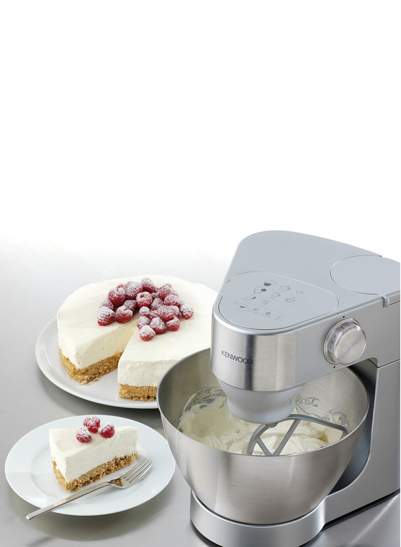 Kenwood Stand Mixer Kitchen Machine Prospero  With  Stainless Steel Bowl, K-Beater, Whisk, Dough Hook, Blender, Meat Grinder 4.3 L 900.0 W KM281SI Grey/Silver