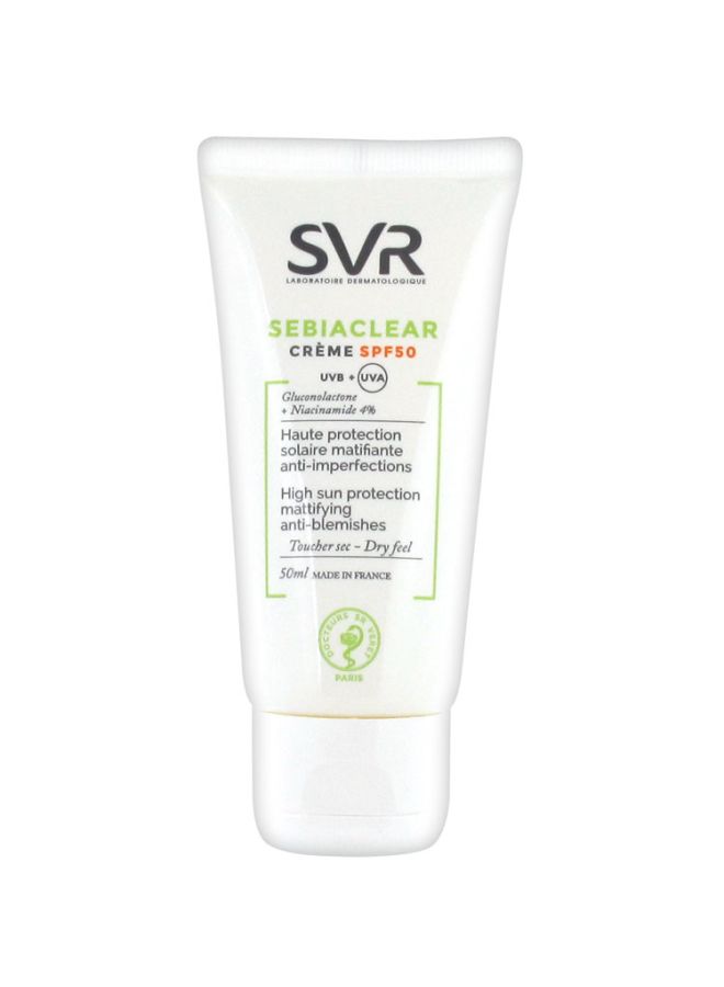 Sebiaclear Cream SPF50 50ml