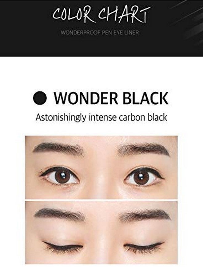 Wonderproof Pen Eyeliner Waterproof Liquid Eyeliner Pen Long Lasting Easy & Quick Drying