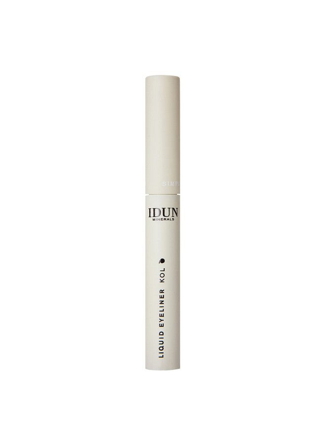 Liquid Eyeliner Kol Imparts A Rich Satin Black Colour Payoff Vegan, Waterresistant Formula Infused With Highly Purified Mineral Pigments Quickdry Texture 0.19 Oz