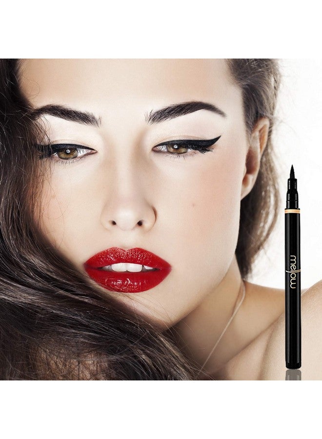 Liquid Eyeliner Pen Long Wearing & Smudge Proof Precision Eye Liner Pencil Tool With Super Slim Fine Point For Perfect Eye Makeup Quick Drying Formula Black Cosmetics