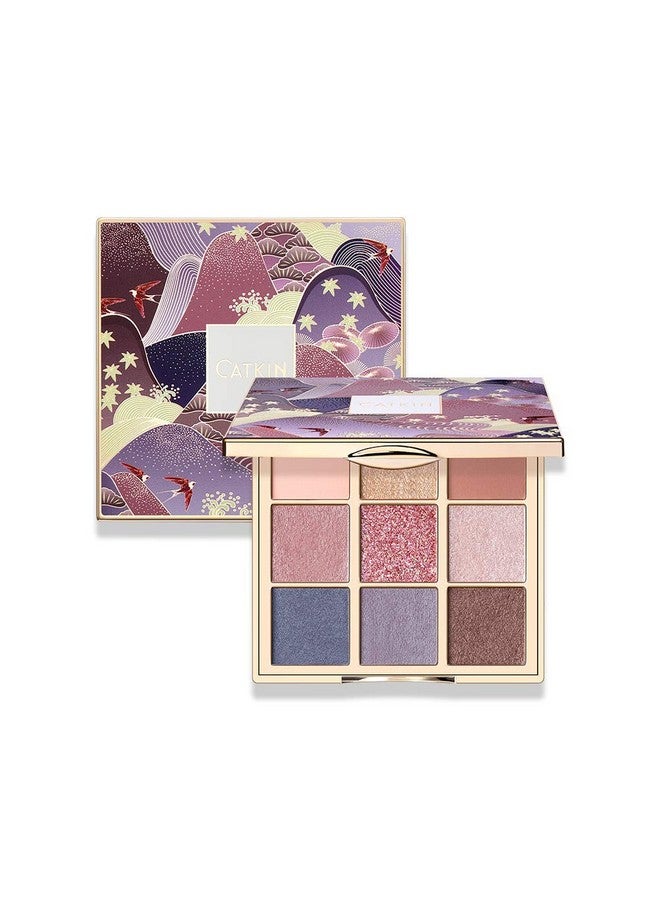 Eyeshadow Palettes Sparkly Eyeshadow Matte And Glitter Makeup Matte Shimmer Highly Pigmented Makeup Palettes Eye Shadow 9 Colors Neutral Cosmetic Eye Shadows