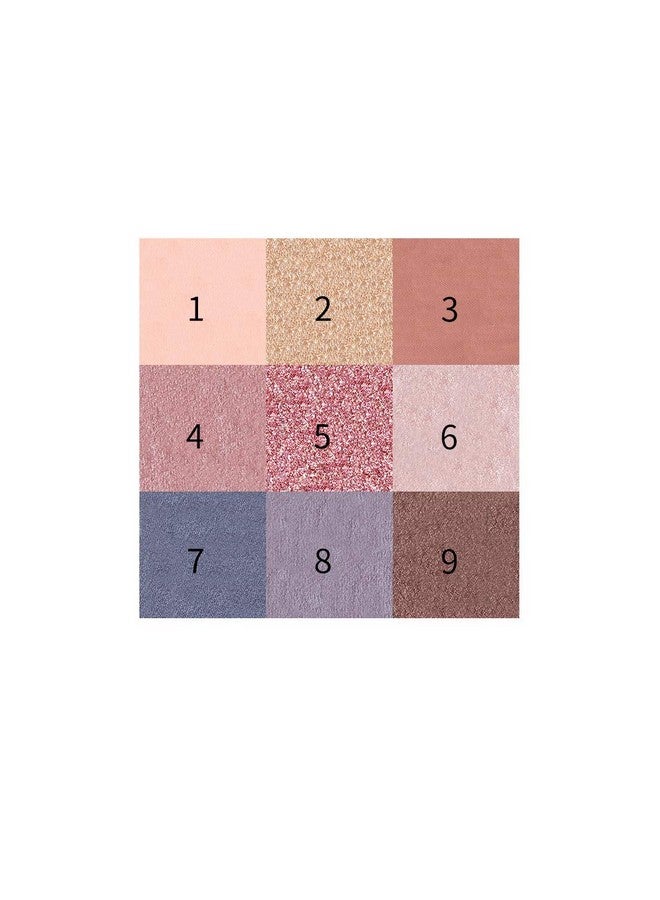 Eyeshadow Palettes Sparkly Eyeshadow Matte And Glitter Makeup Matte Shimmer Highly Pigmented Makeup Palettes Eye Shadow 9 Colors Neutral Cosmetic Eye Shadows