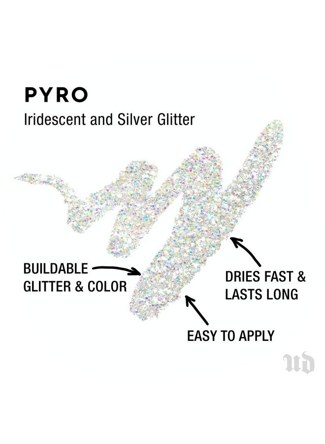 Heavy Metal Glitter Eyeliner Pyro
