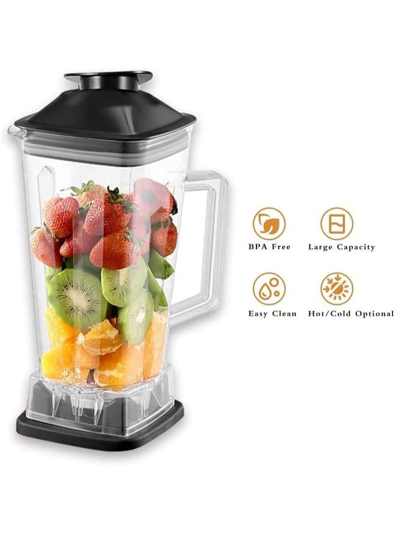 Multi Functions Heavy Duty Blender Mixer Juicer With 15 Speed Control 4500W