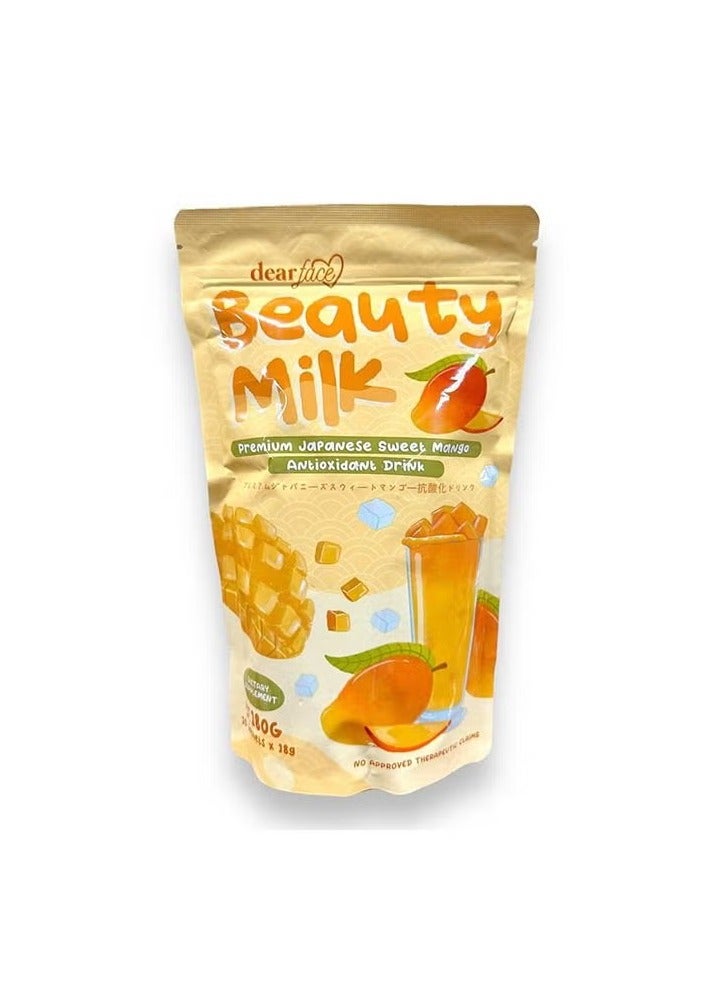 Beauty Milk Premium Japanese Sweet Mango Antioxidant Drink 180g