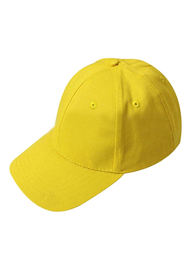 Baseball Snapback Cap Yellow
