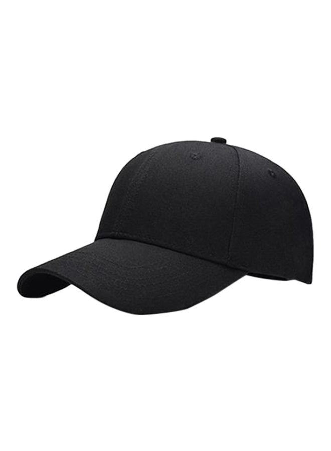 Baseball Snapback Cap Black
