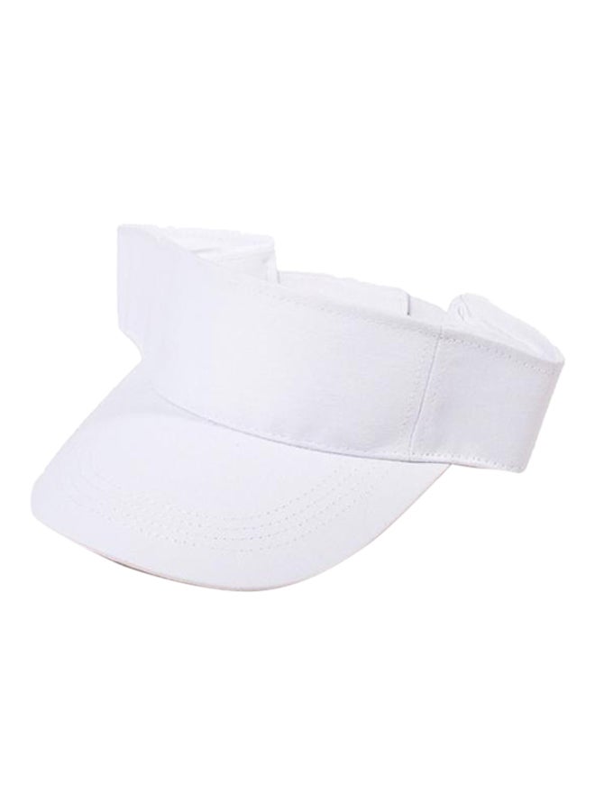 Visor Cap White