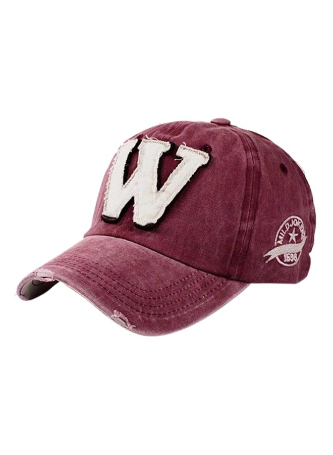 Snapback Hip-Hop Cap Wine