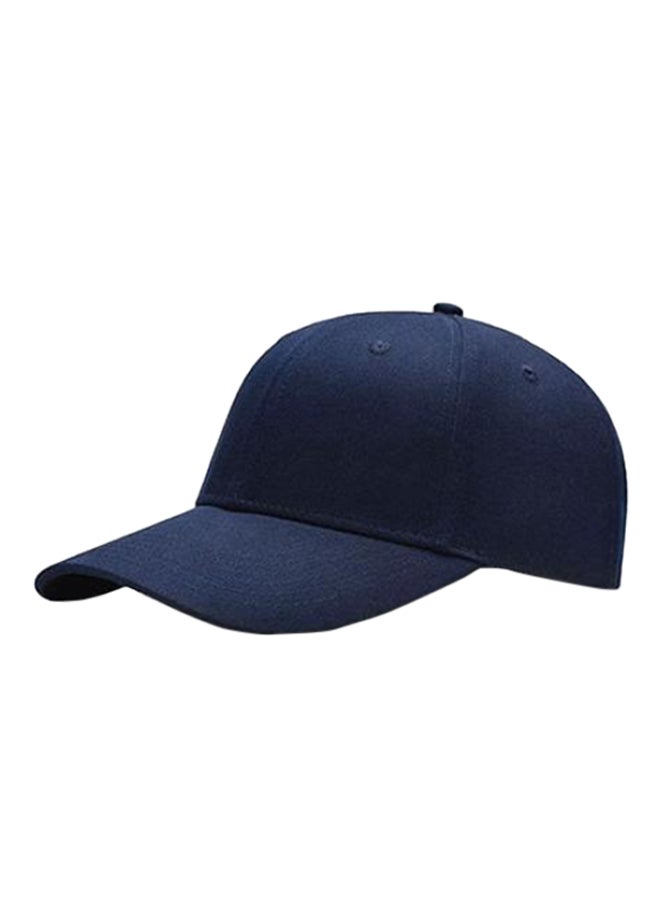 Baseball Snapback Cap Navy Blue