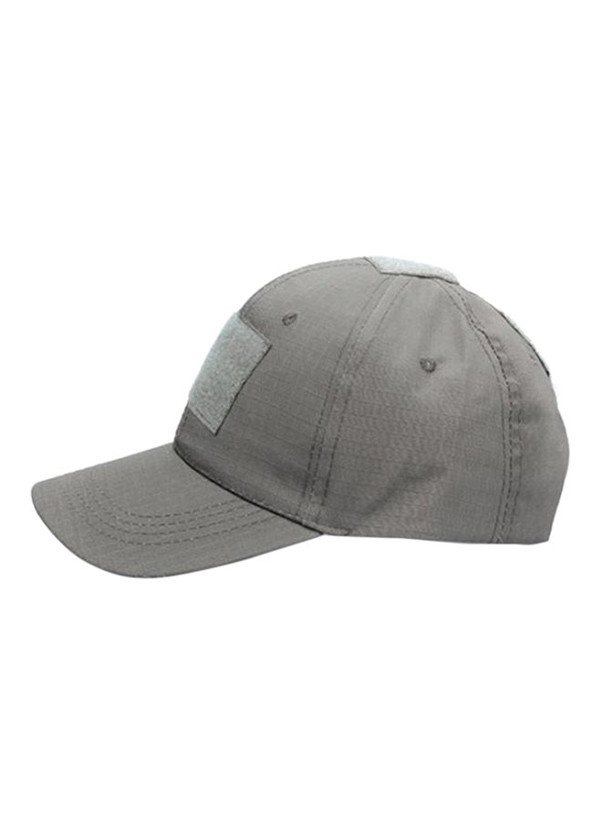 Retro Military Army Adjustable Cap Grey
