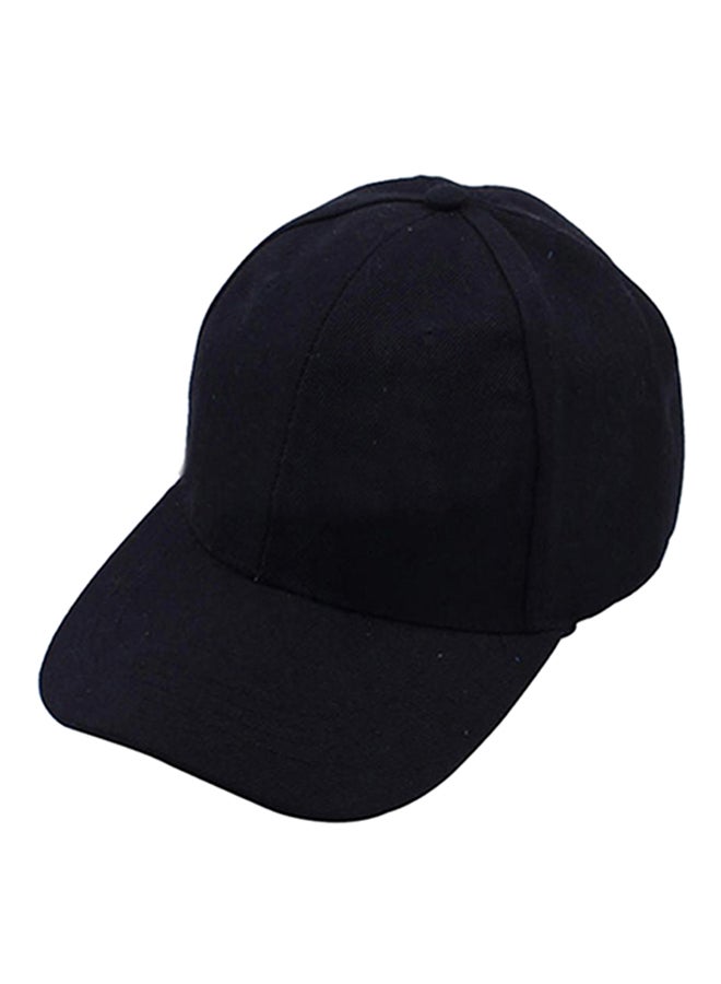 Baseball Snapback Cap Black