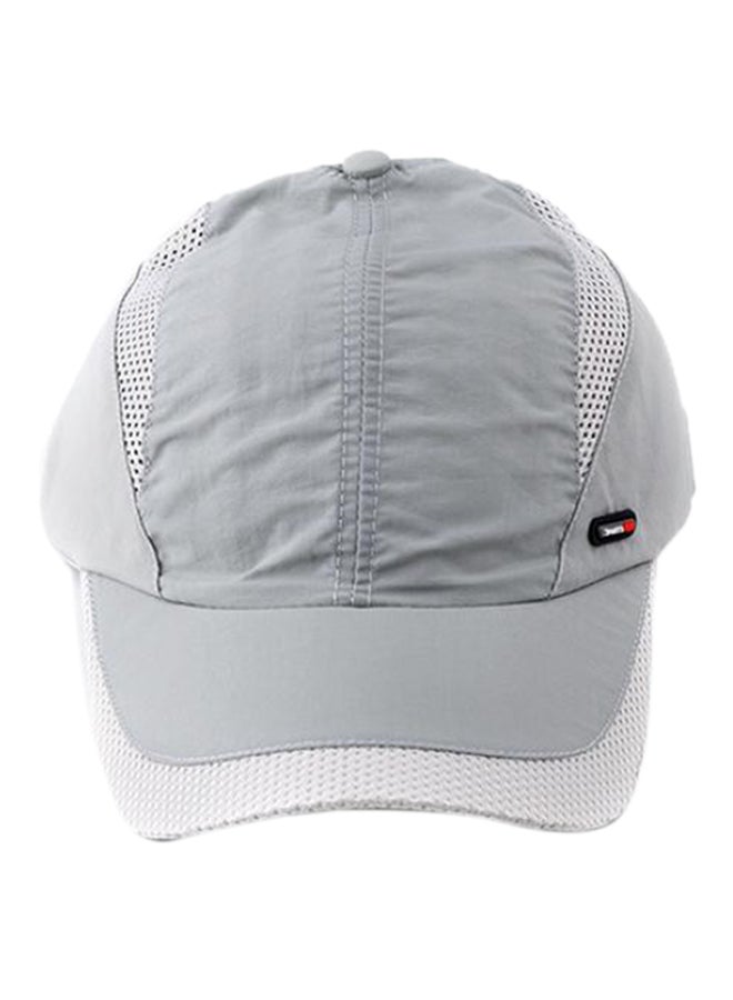 Adjustable Baseball Cap Light Grey