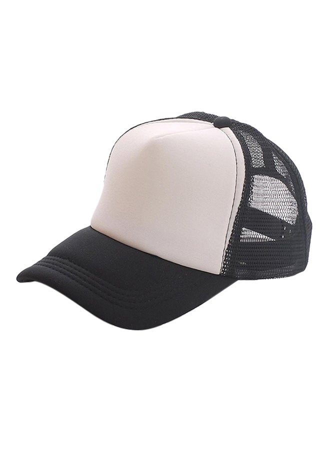 Snapback Cap Black/White