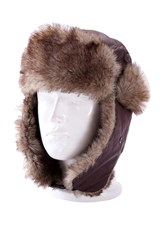 Earflap Mask And Snow Ski Winter Cap Grey