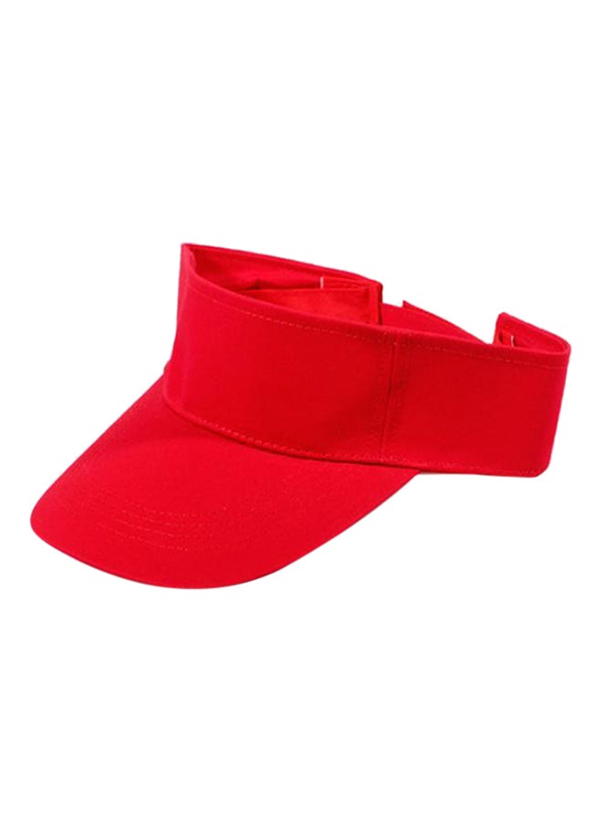 Visor Cap Red