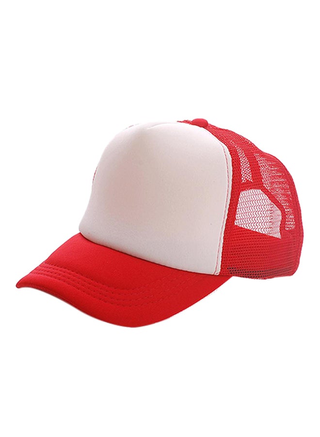 Snapback Cap Red/White