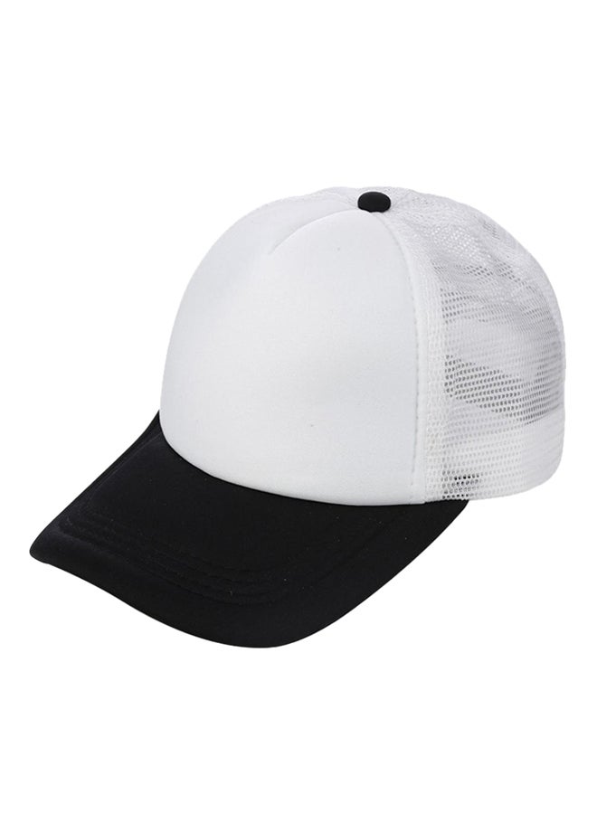 Outdoor Baseball Cap Black/White