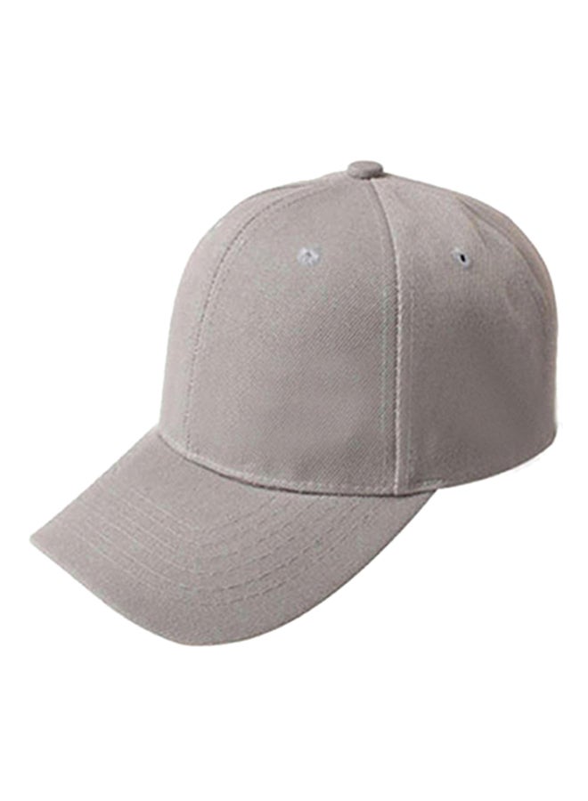 Baseball Snapback Cap Dark Grey