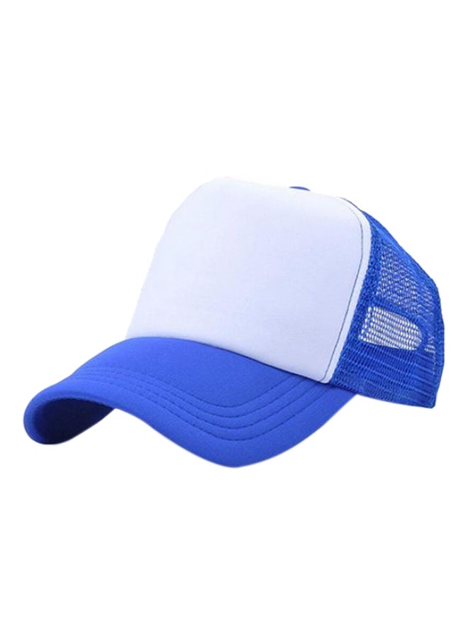 Baseball Cap White/Blue