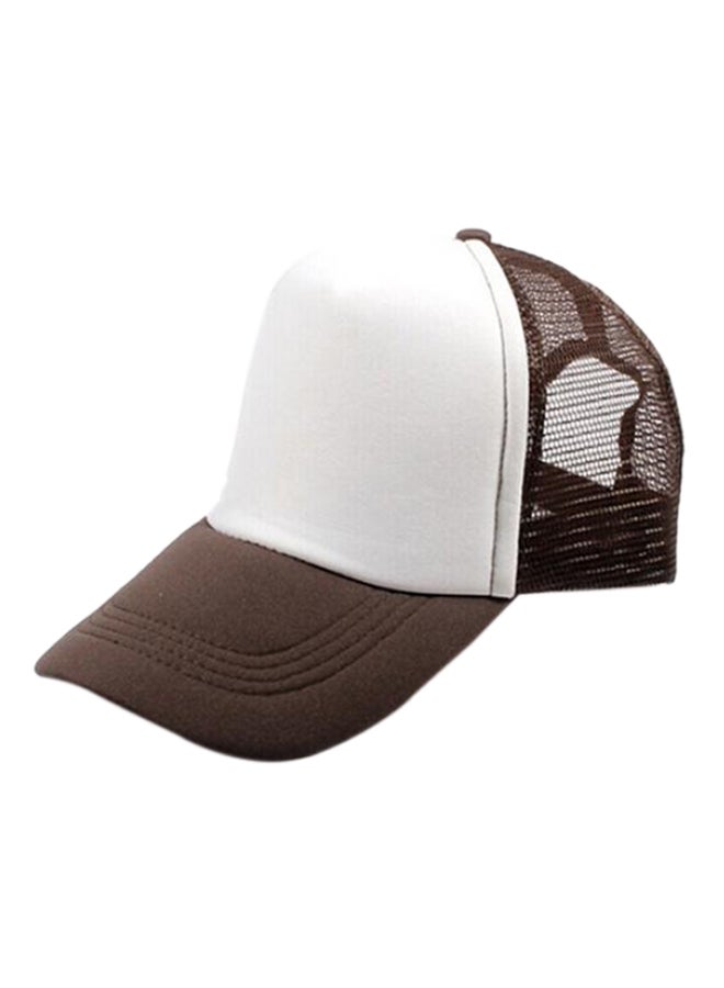Baseball Cap White/Khaki