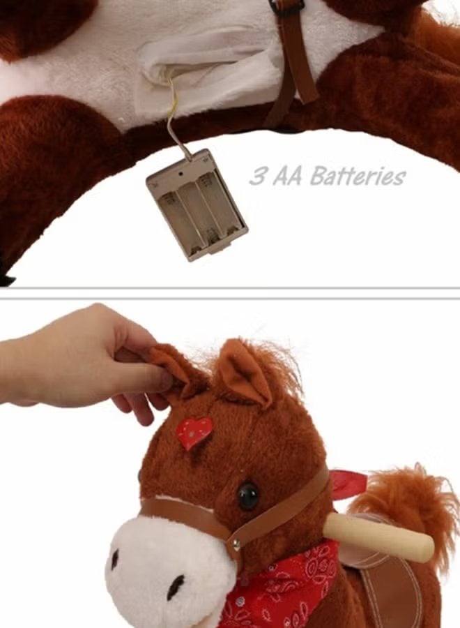 Horse Music Ride-On Toy Cute Authentic Rich Unique Detailed Design Premium Quality