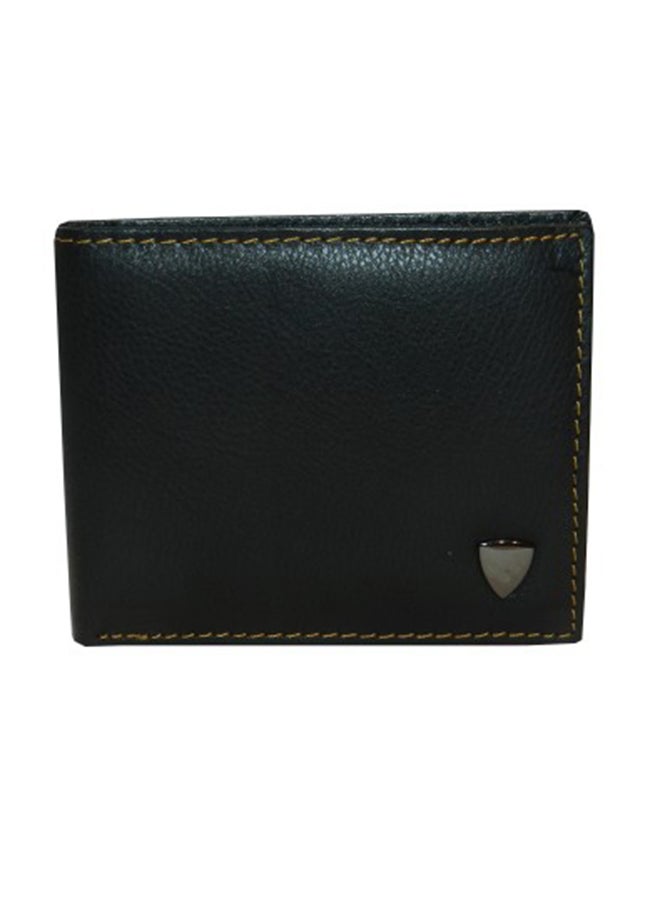 Leather Designer Wallet Black