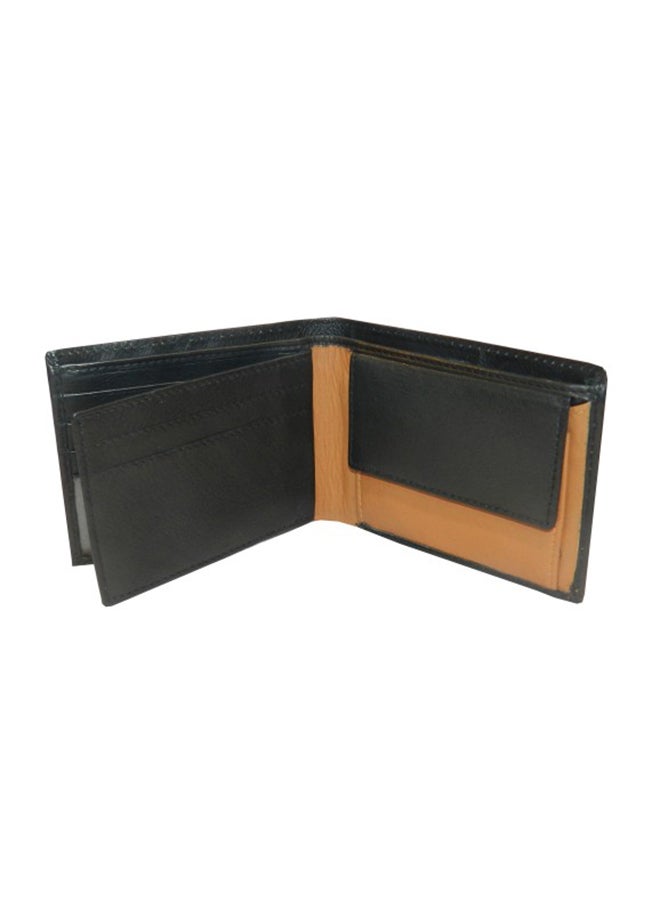 Leather Designer Wallet Black