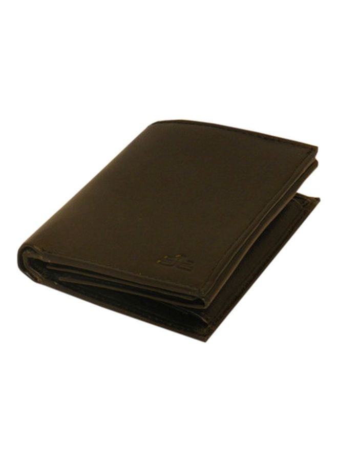 Bi-Fold Men's Leather Wallet Black