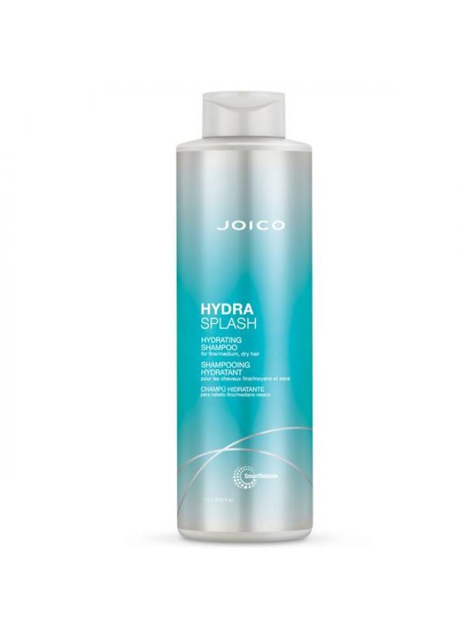 Joico Hydra Splash Hydrating Shampoo For Fine-Medium, Dry Hair 1000ml