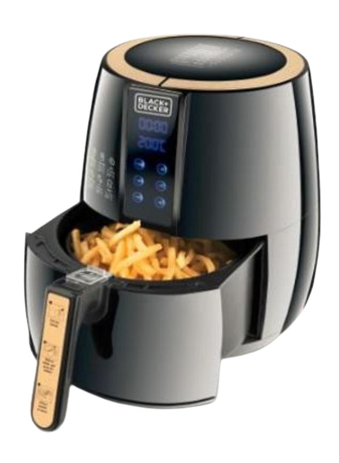 & Decker 4 Liter Digital Air Fryer AerOfry, 4 L 1500 W Af400-B5 Black
